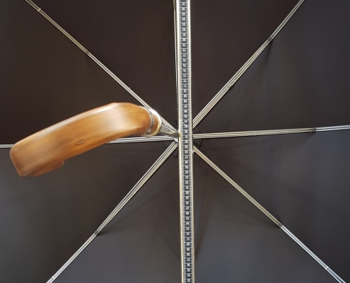 Regenschirme von Brigg: Durchmesser 125cm mit Doppelstreben