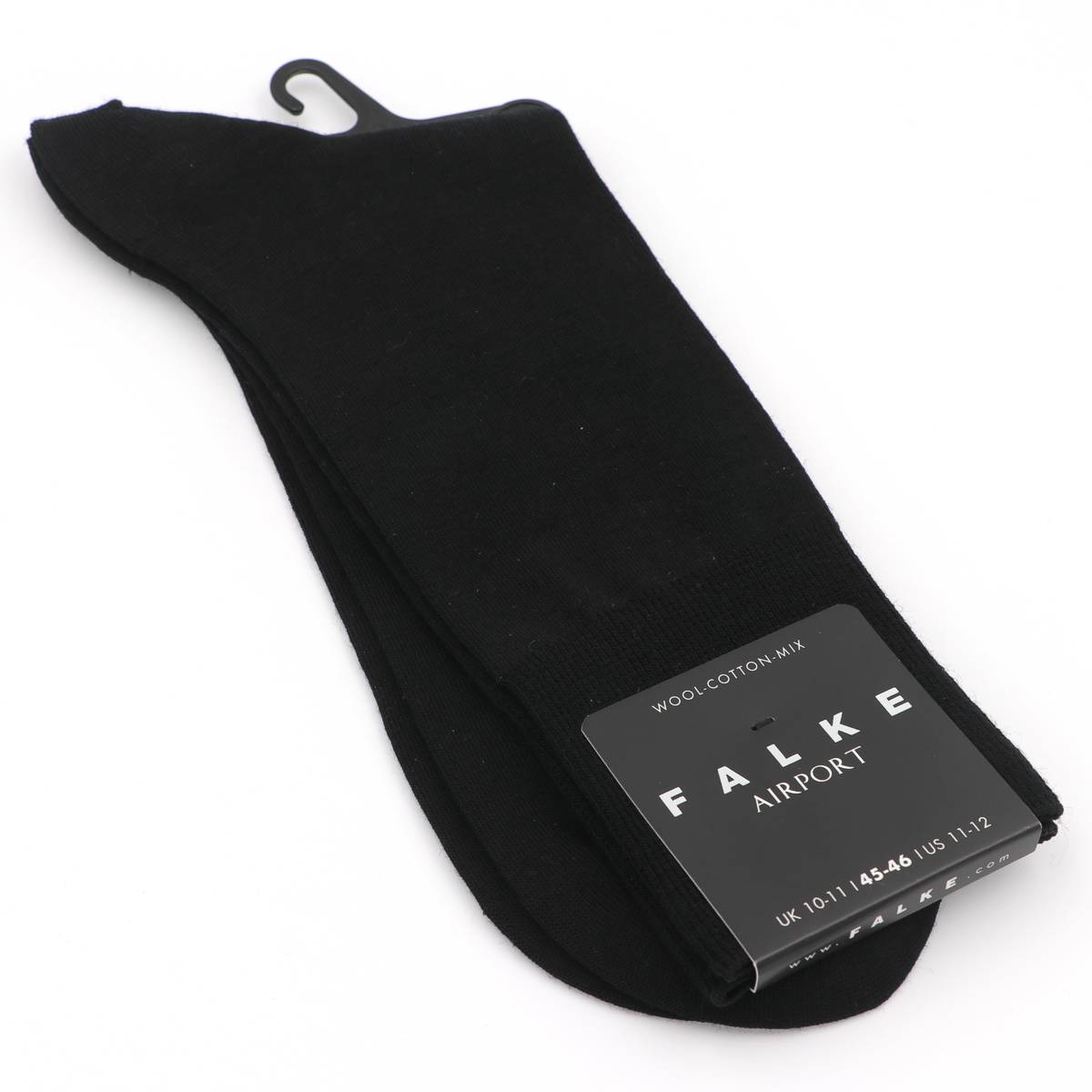Falke Airport Herrensocken schwarz