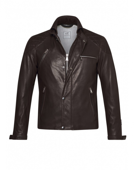 Cabrio-Lederjacke Road King von Heinz Bauer